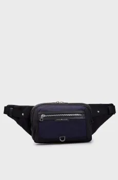 Мужская темно-синяя поясная сумка TH PREMIUM NYLON CROSSBODY Синий ONESIZE Tommy Hilfiger AM0AM12501