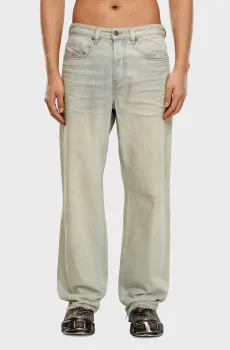 Мужские голубые джинсы 2001 D-MACRO Голубой 33-32 Diesel A11598 09H60