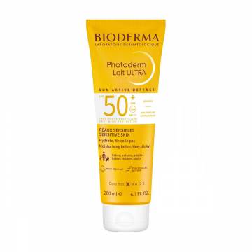 Ультраувлажняющий лосьон для лица и тела Bioderma Photoderm Lait Ultra Moisturising Lotion SPF 50+, 200 мл
