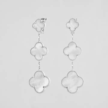 Серебряные серьги Minimal 520637б Серебряные серьги Minimal 520637б