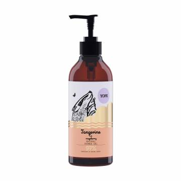 Гель для душа Yope Tangerine And Raspberry Natural Shower Gel, 400 мл