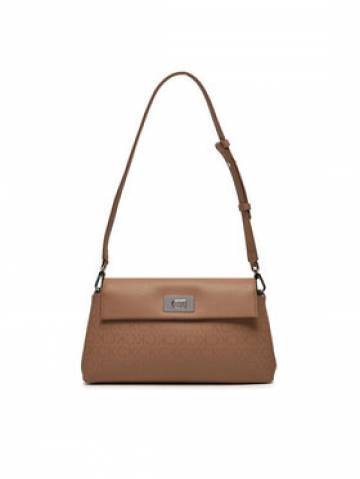 Calvin Klein Сумка Ck Push Shoulder Bag K60K612143 Коричневий Calvin Klein Сумка Ck Push Shoulder Bag K60K612143 Коричневий