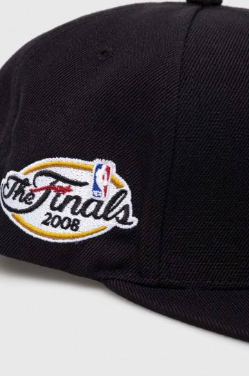 Кепка из смесовой шерсти Mitchell&Ness Boson Celtics цвет чёрный с аппликацией Кепка из смесовой шерсти Mitchell&Ness Boson Celtics цвет чёрный с аппликацией