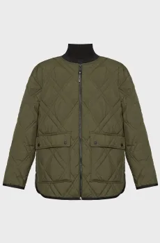 Женский зеленый бомбер Зеленый M DKNY DLEMPT37