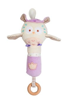 Игрушка-погремушка Elfiki & Friends Сова Мия, с рождения (ІГ-0103)