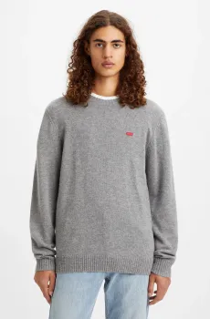 Мужской серый шерстяной джемпер Серый L Levi’s® A4320;0000