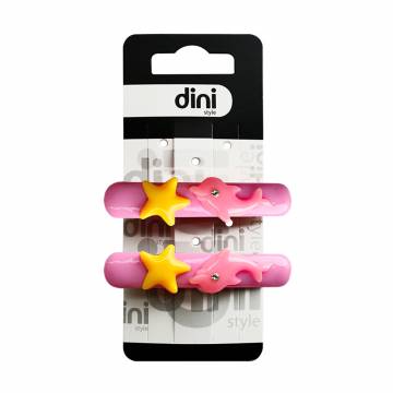 Набор заколок-лапка для волос Dini Kids Дельфин, лиловый, 2 шт (d-166) Набор заколок-лапка для волос Dini Kids Дельфин, лиловый, 2 шт (d-166)