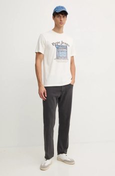 Хлопковая футболка Pepe Jeans AGGO