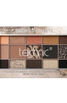 Палетка теней для век technic Pressed Pigment Eyeshadow Palette, Smokey Quartz, 30 г