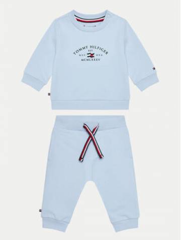 Tommy Hilfiger Спортивний костюм Essential KN0KN01939 Голубий Regular Fit Tommy Hilfiger Спортивний костюм Essential KN0KN01939 Голубий Regular Fit