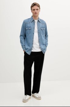 Джинсовая рубашка United Colors of Benetton