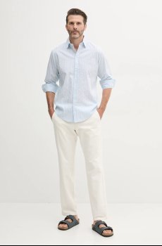 Хлопковая рубашка United Colors of Benetton