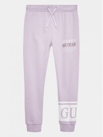 Guess Спортивні штани J3YQ11 KA6R4 Фіолетовий Relaxed Fit Guess Спортивні штани J3YQ11 KA6R4 Фіолетовий Relaxed Fit