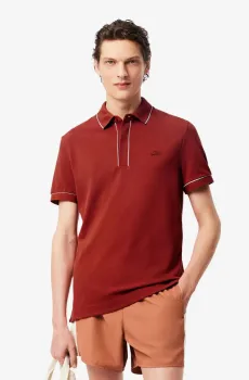 Мужское коричневое поло Smart Paris Коричневый XL Lacoste PH8184AFS