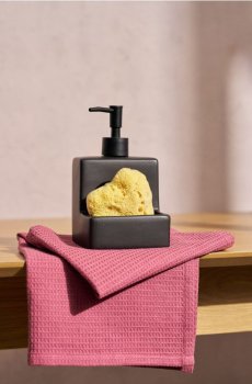 Крапчастий дозатор для засобу для миття посуду - чорний