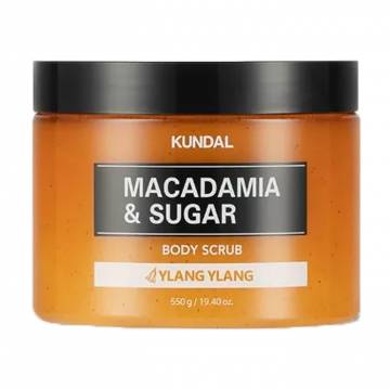 Уценка! Скраб для тела Kundal Macadamia & Sugar Body Scrub Ylang Ylang, 550 г
