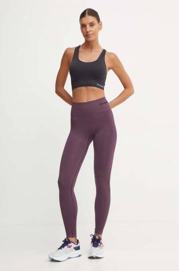 Спортивный бюстгальтер Hummel Tif цвет розовый однотонный 210490 Спортивный бюстгальтер Hummel Tif цвет розовый однотонный 210490