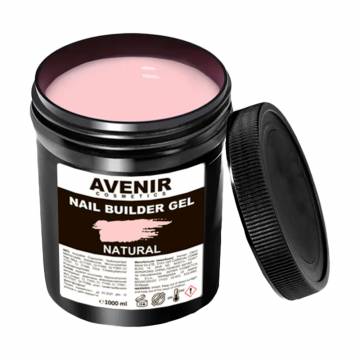 Гель для наращивания ногтей Avenir Cosmetics Builder Gel Pro 42 Natural, 1 л Гель для наращивания ногтей Avenir Cosmetics Builder Gel Pro 42 Natural, 1 л