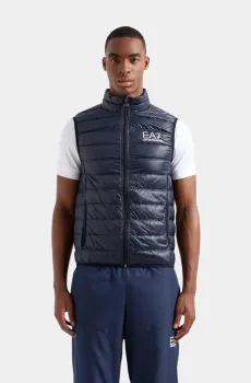 Мужская темно-синяя жилетка Синий XL EA7 6213