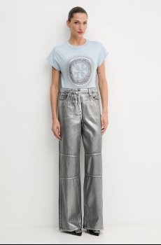 Хлопковая футболка Guess 4G