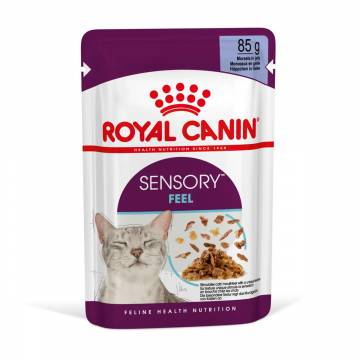 Влажный корм для взрослых кошек Royal Canin Sensory Feel кусочки в желе, стимулирует ощущение корма, 85 г (15290010) Влажный корм для взрослых кошек Royal Canin Sensory Feel кусочки в желе, стимулирует ощущение корма, 85 г (15290010)