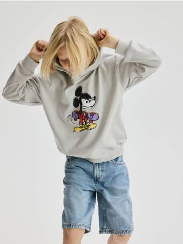 Reserved - BOYS` JOGGING TOP - світло-сірий - 404CJ-09X Reserved - BOYS` JOGGING TOP - світло-сірий - 404CJ-09X