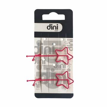 Невидимки для волос Dini Every Day Звездочка, 2 шт (WZ-133)
