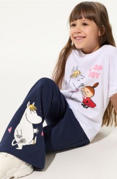 Футболка The Moomins - пастельний рожевий