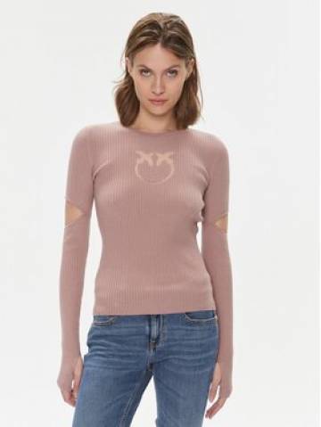 Pinko Светр Tricheco 102019 A18M Рожевий Regular Fit Pinko Светр Tricheco 102019 A18M Рожевий Regular Fit