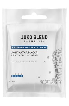 Альгинатная маска для лица Joko Blend Premium Alginate Mask с экстрактом черной икры, 20 г