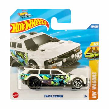 Базовый автомобиль Hot Wheels Track Dwagon, белый, от 3 лет, 11*3.5*11 см (5785)