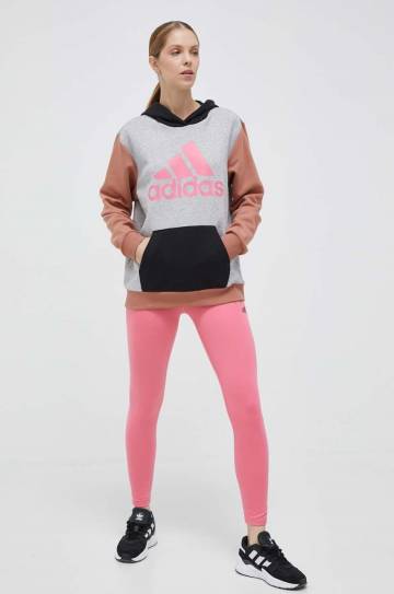 Леггинсы adidas женские цвет розовый с принтом Леггинсы adidas женские цвет розовый с принтом