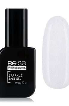 Базовое покрытие для гель-лака Be.Se Professional Sparkle Base Gel, 128, 10 г