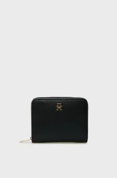 Женский черный кошелек ICON Черный ONESIZE Tommy Hilfiger AW0AW17742