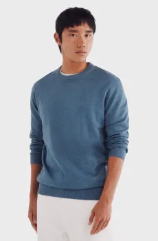 Мужской синий джемпер Синий S SPRINGFIELD 62732