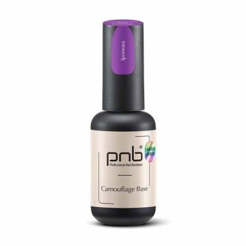 Камуфлирующая каучуковая база для гель-лака PNB Camouflage Base Limited Edition Ipomoea, 8 мл Камуфлирующая каучуковая база для гель-лака PNB Camouflage Base Limited Edition Ipomoea, 8 мл