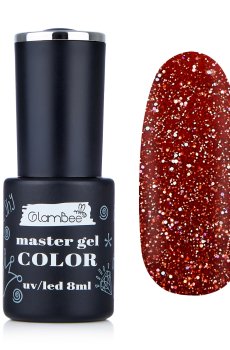 Гель-лак для ногтей GlamBee MasterGel ColorDiamond 45, 8 мл