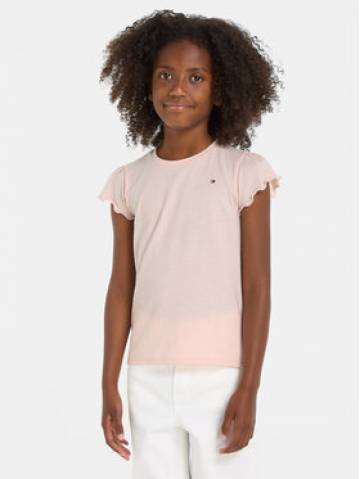 Tommy Hilfiger Футболка Essential KG0KG07052 D Рожевий Regular Fit Tommy Hilfiger Футболка Essential KG0KG07052 D Рожевий Regular Fit