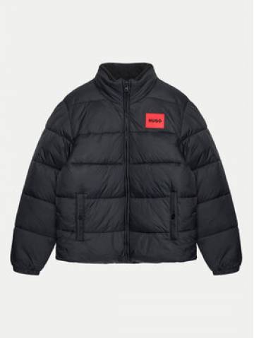 Hugo Пуховик G00198 D Чорний Regular Fit Hugo Пуховик G00198 D Чорний Regular Fit