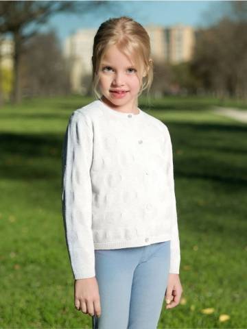 Светр на гудзиках - кремовий