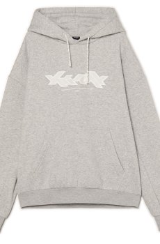 Cropp - Худі з написом із аплікацією - light grey