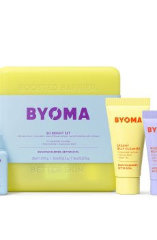 Уценка! Набор для осветления лица Bayoma So Bright Set (гель для умывания, 30 мл + сыворотка, 15 мл + крем, 15 мл + кейс, 1 шт)