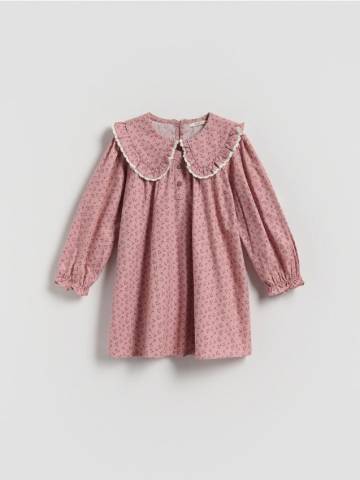 Reserved - Сукня з коміром - різнобарвний - 479FW-MLC Reserved - Сукня з коміром - різнобарвний - 479FW-MLC