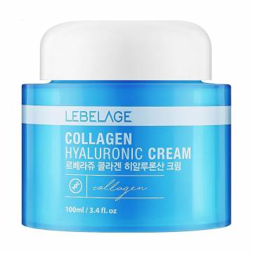 Увлажняющий крем для лица Lebelage Collagen Hyaluronic Cream с коллагеном, 100 мл Увлажняющий крем для лица Lebelage Collagen Hyaluronic Cream с коллагеном, 100 мл