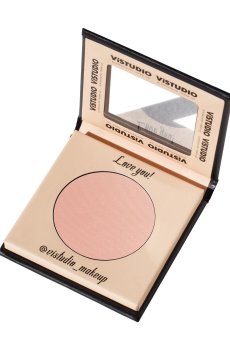 Уценка! Компактные румяна для лица ViSTUDIO Compact Blush Чайная роза, 6 г