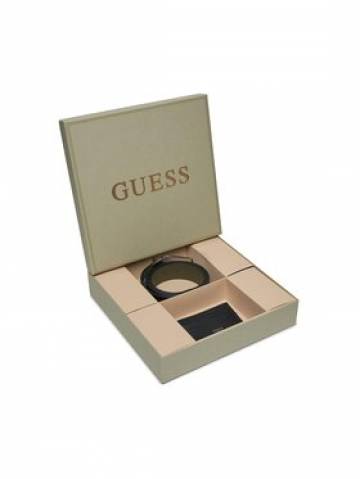 Guess Набір чохол на картки і ремінь GFBOXM P3306 Чорний Guess Набір чохол на картки і ремінь GFBOXM P3306 Чорний