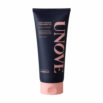 Протеиновая маска Dr.FORHAIR Unove Deep Damage Treatment EX Warm Petal для поврежденных волос, 320 мл