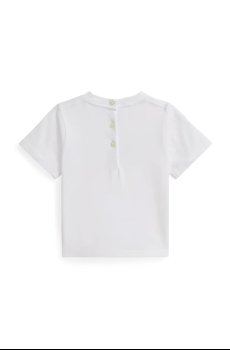 Детская хлопковая футболка Polo Ralph Lauren