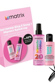 Набор для волос Matrix Miracle Creator + InstaCure Build-A-Bond Mini (шампунь, 75 мл + спрей, 100 мл)