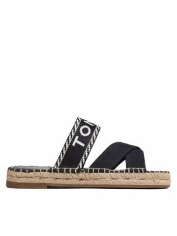 Tommy Hilfiger Еспадрильї Seasonal Webbing Sandal FW0FW07181 Cиній